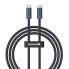 Фото #2 товара Kabel przewód USB-C - USB-C 240W PD 8K 60Hz 40Gb/s 1m czarny