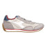 Фото #1 товара Diadora Equipe Suede Sw Lace Up Mens Grey, Off White Sneakers Casual Shoes 1751