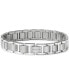 ფოტო #6 პროდუქტის Men's Modern Stainless Steel Bracelet Watch 40mm Gift Set