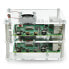 Фото #2 товара Case for two Raspberry Pi 4B/3B+/3B/2B - with two fans - transparent open V2