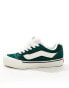 Фото #2 товара Vans knu skool chunky suede trainers in dark green