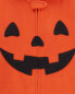 Фото #13 товара Toddler Halloween Jack-O-Lantern Hooded Jumpsuit 5T