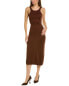 Фото #1 товара Serenette Midi Dress Women's Brown M