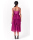 Фото #3 товара Women's Tulle Tiered Midi Dress