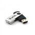 Фото #8 товара Xlyne 177559-2 - 4 GB - USB Type-A - 2.0 - 8 MB/s - Swivel - Black,Silver