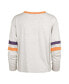 ფოტო #3 პროდუქტის Women's Oatmeal Distressed Clemson Tigers All Class Lena Long Sleeve T-shirt