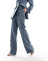 Фото #10 товара Daska tailored tweed co-ord trouser in blue check