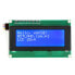 LCD display 4x20 characters blue + I2C LCM1602 converter