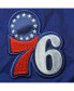 ფოტო #5 პროდუქტის Men's Royal Philadelphia 76ers Courtside Heritage Shorts