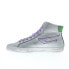 Фото #10 товара Diesel S-Leroji Mid X Y02972-P4791-H9227 Mens Silver Sneakers Shoes