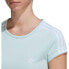 ფოტო #6 პროდუქტის ADIDAS ORIGINALS Adicolor Classics Crop 3 Stripes short sleeve T-shirt