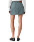 Women's Cotton Denim Mid-Rise Wrap Skirt