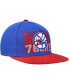 Фото #3 товара Men's Royal Philadelphia 76ers SOUL Cross Check Snapback Hat