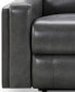 Фото #7 товара Rhodes 81.5" Top-Grain Leather Manual Reclining Sofa