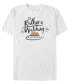 Фото #1 товара Friends Men's I'D Rather Be Watching Friends Text Short Sleeve T-Shirt
