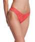 ფოტო #1 პროდუქტის Signature Lace Original Rise Thong Underwear