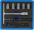 BGS 62607 | Injector Sealing Seat Cutter Set | 19 Pieces