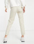 JJXX slim leg chino trousers in ecru