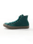 Фото #3 товара Converse Chuck Taylor All Star Hi trainers with gum sole in dark green