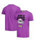 Фото #1 товара Men's Purple Colorado Rockies Blake St. Bombers Tri-Blend T-shirt