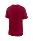 Фото #4 товара Men's Burgundy Washington Commanders Rewind Logo Tri-Blend T-shirt