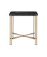 Фото #2 товара Steve Silver Daxton 22" Faux Marble Square End Table