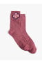Фото #18 товара Basic Çiçekli Soket Çorap Işleme Detaylı