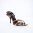Фото #4 товара Diesel D-Venus Sandals Y03042-P1660-H9380 Womens Orange Heeled Sandals Shoes