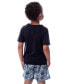 ფოტო #2 პროდუქტის Toddler Boys Batman Pajamas Night Riding 2 Piece Pajama Set