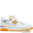 Фото #1 товара [BB550WTO] Mens New Balance 550 'WHITE VIBRANT ORANGE'