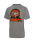 Фото #3 товара Men's Graphite Cleveland Browns Wonderland Infinity Vibe T-shirt