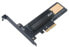 Фото #2 товара Akasa AK-PCCM2P-02 - PCIe - M.2 - PCIe 2.0 - Black,Gold - PC - Passive