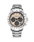 Фото #2 товара Наручные часы Kenneth Cole Reaction Men's Ana-digi Brown Synthetic Leather Strap Watch, 46mm