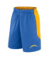 ფოტო #2 პროდუქტის Men's Powder Blue/Gold Los Angeles Chargers Go Hard Shorts