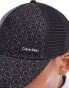 Calvin Klein logo monogram cap in black