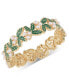 ფოტო #1 პროდუქტის Gold-Tone Holly Stretch Bracelet, Created for Macy's