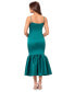 ფოტო #2 პროდუქტის Women's Flounce-Hem Midi Dress