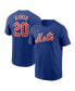 ფოტო #1 პროდუქტის Nike Men's Pete Alonso Royal New York Mets Fuse Name Number T-Shirt