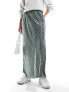 Фото #9 товара Y.A.S plisse column maxi skirt in grey