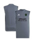 Фото #2 товара Men's Gray Austin FC 2023 On-Field Sleeveless Training Jersey