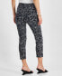 Фото #2 товара Women's Printed Capri Pants, Created for Macy's