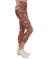 ფოტო #3 პროდუქტის Women's Printed High-Waist Cropped Leggings