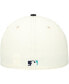 ფოტო #2 პროდუქტის Men's Cream Seattle Mariners Game Night Leather Visor 59FIFTY Fitted Hat