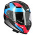 Шлем для мотоциклистов солнцезащитный ASTONE GT900 Race Full Face Helmet Gloss Chrome Blue / Black, M - фото #2