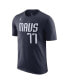 Фото #3 товара Men's Luka Doncic Navy Dallas Mavericks 2022/23 Statement Edition Name and Number T-shirt