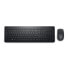 Фото #7 товара Dell KM3322W - Full-size (100%) - RF Wireless - QWERTY - Black - Mouse included