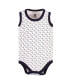 ფოტო #13 პროდუქტის Baby Boys Cotton Sleeveless Bodysuits, Shark Patrol, 5-Pack