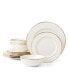 Фото #1 товара Federal Gold 12-Piece Dinnerware Set, Service for 4