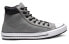 Фото #3 товара Кеды высокие из кожи Converse Chuck Taylor All Star PC серого цвета