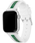 Фото #2 товара Ремешок Lacoste Silicone White & Green Apple Watch 38/40mm